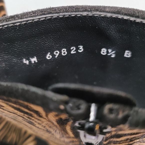 Animal Print Boots Cowboy Boots - Picture 6 of 7